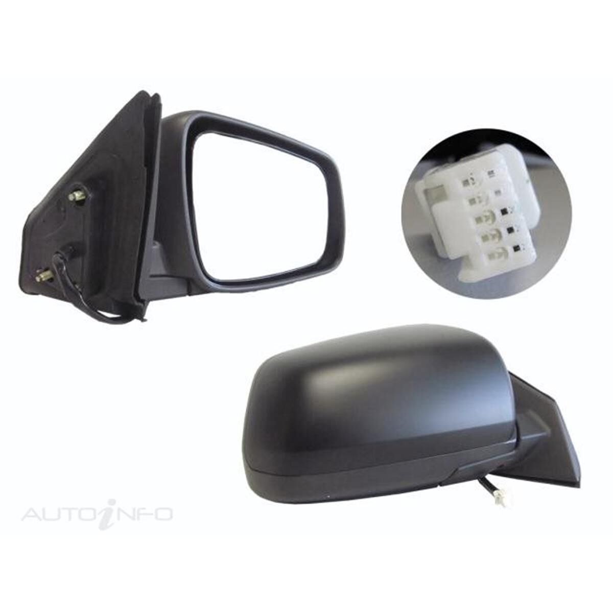 MITSUBISHI LANCER  CJ  09/2007 ~ ONWARDS  ELECTRIC DOOR MIRROR  RIGHT HAND SIDE, , scaau_hi-res