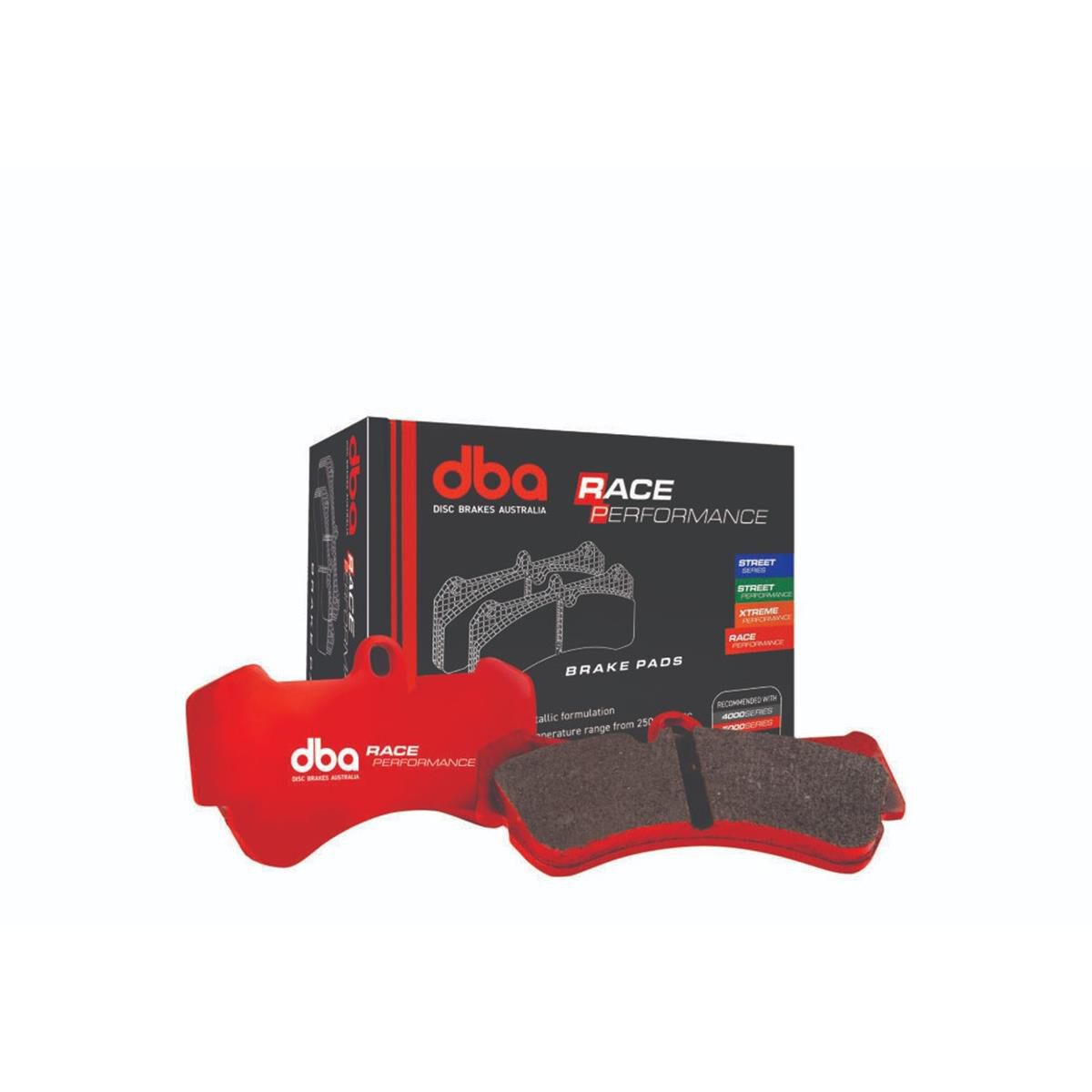 DBA RACE BRAKE PADS [ HYUNDAI I20N (ELEC WEAR SENSOR) 2022->F ], , scaau_hi-res