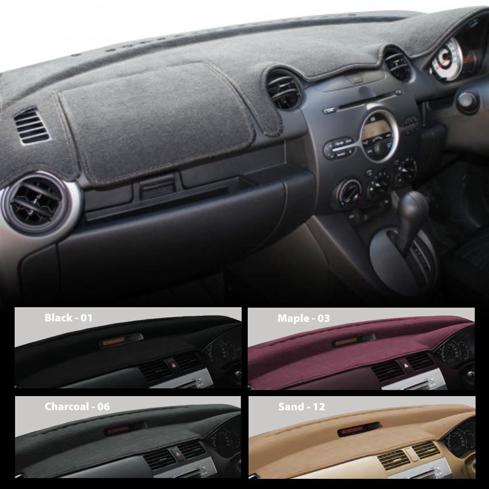 Sunland Dash Mat Charcoal Suits Holden Equinox 12/17 - On> All Modes  without Centre Dash Speaker - G9606