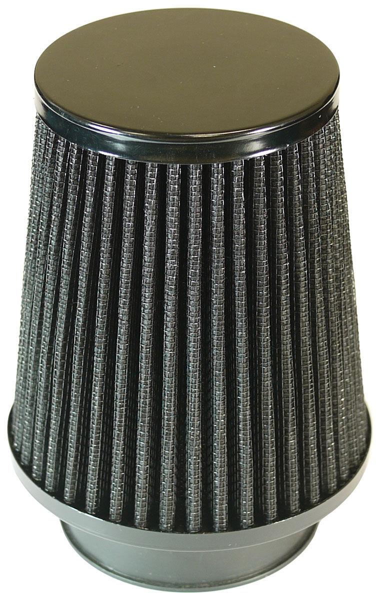 SAAS PERFORMANCE BLACK SMALL CONE POD FILTER 76MM, , scaau_hi-res