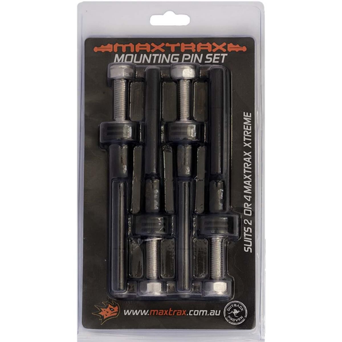 Maxtrax Mounting Pin Set X-Series (40mm) - MTXXMPS | Supercheap Auto
