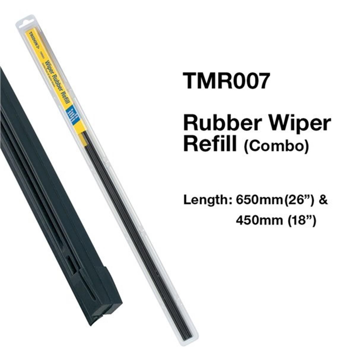 WIPER BLADE - WIPER TRIDON RUBBER COMBO 26IN & 18IN, , scaau_hi-res