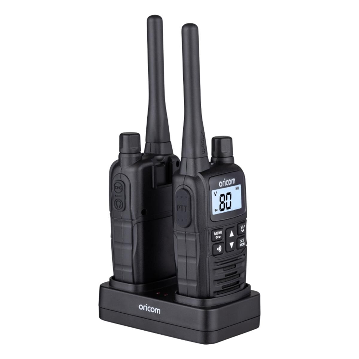 UHF HANDHELD RADIO 2 WATT VALUE TWIN PACK, , scaau_hi-res