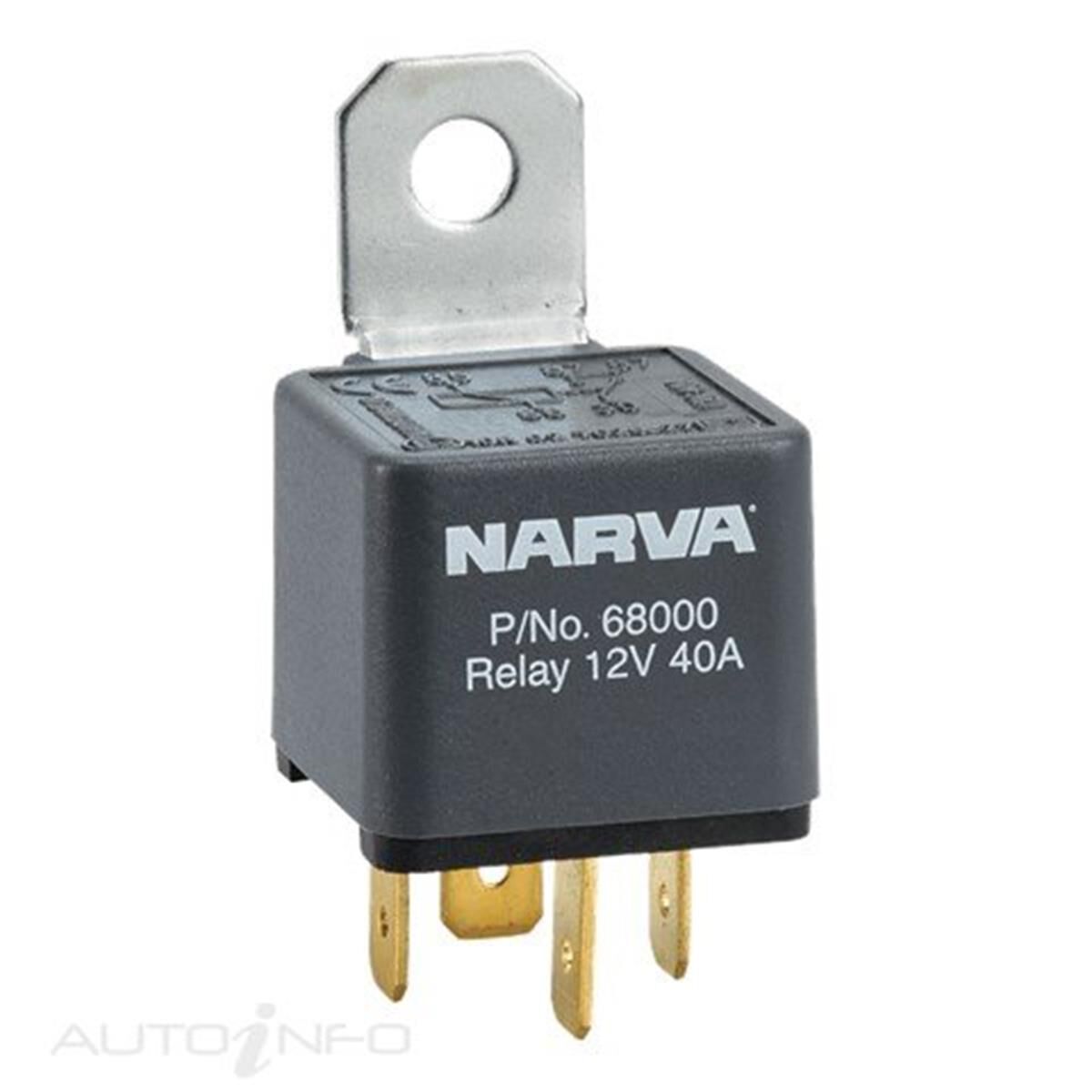 RELAY 12V 4 PIN 40A, , scaau_hi-res