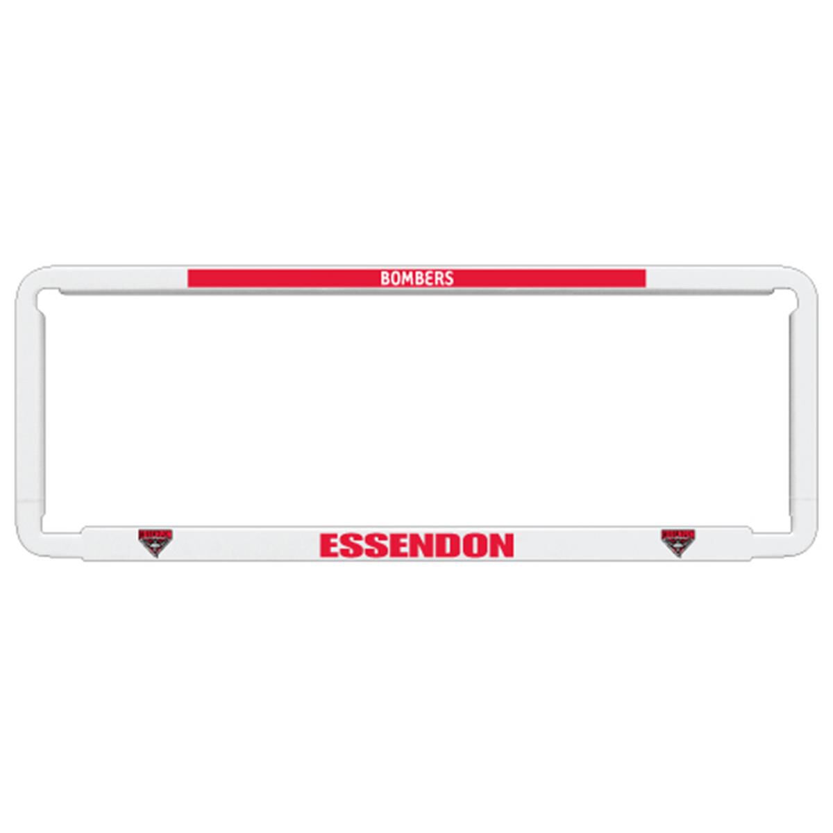 AFL NUMBER PLATE FRAME ESSENDON, , scaau_hi-res