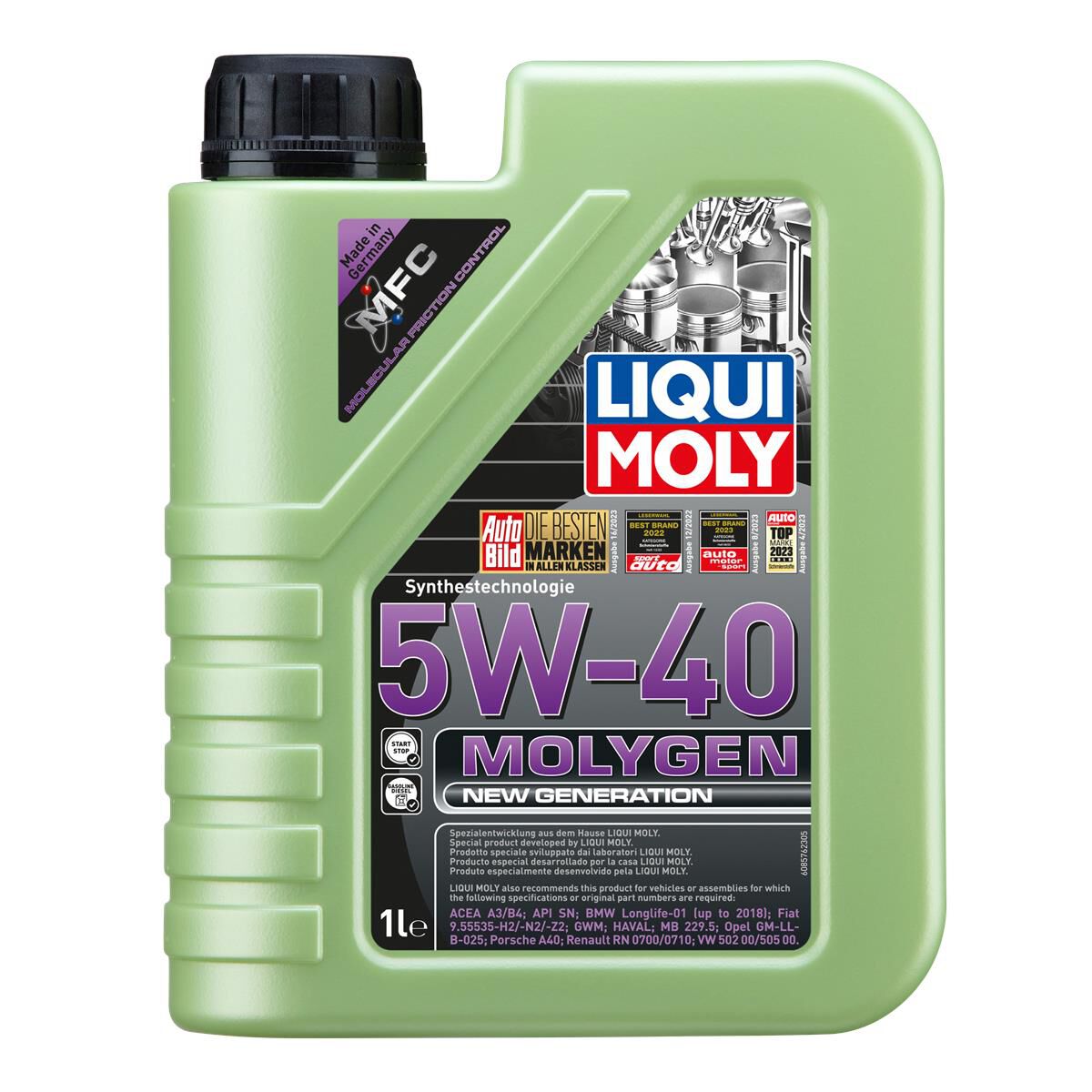 LIQUI MOLY MOLYGEN NEW GENERATION 5W-40 1L, , scaau_hi-res