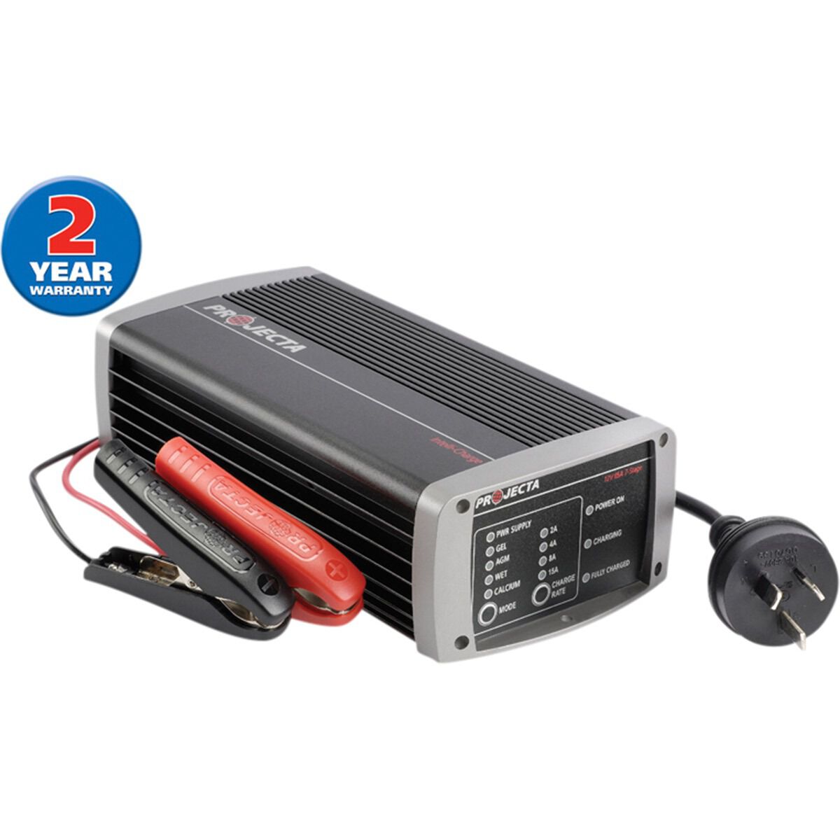 Battery charger 12V / 15A 2 outputs