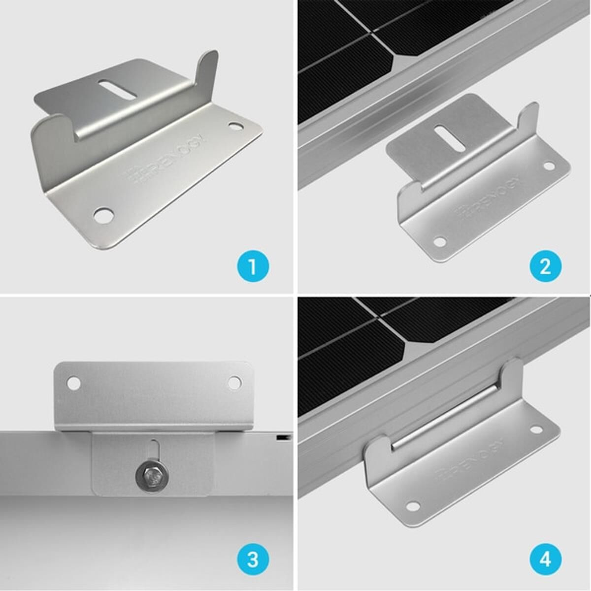 SOLAR PANEL MOUNTING Z BRACKET -- SET OF 16, , scaau_hi-res