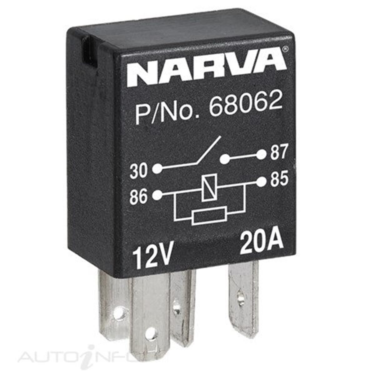 12V 4PIN 20A N/O MICRO RELAY 1, , scaau_hi-res