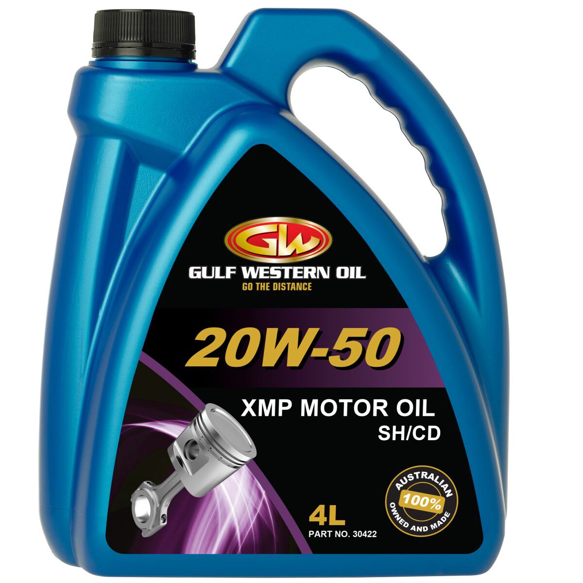 Gulf Western Xmp Engine Oil 20W-50 Sh/Cd 4L - 30422 | Supercheap Auto
