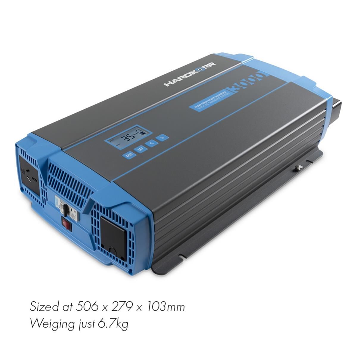 3000W PURE SINE WAVE 12V TO 240V INVERTER (WITH AC TRANSFER SWITCH), , scaau_hi-res