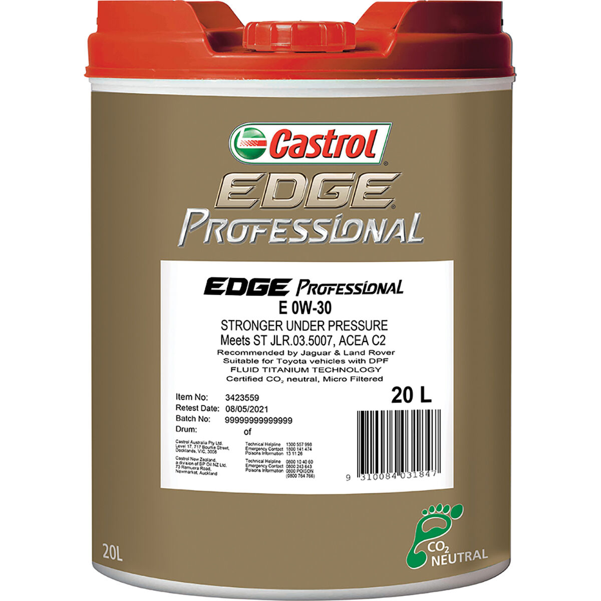 Castrol Edge Professional E 0W-30 20L 3423559