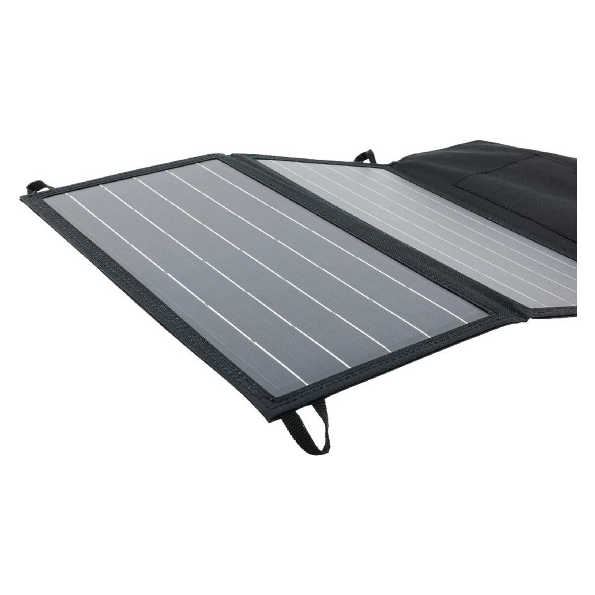 20W PORTABLE FOLD SOLAR PANEL 560mm x 355mm x 15mm BLACK, , scaau_hi-res