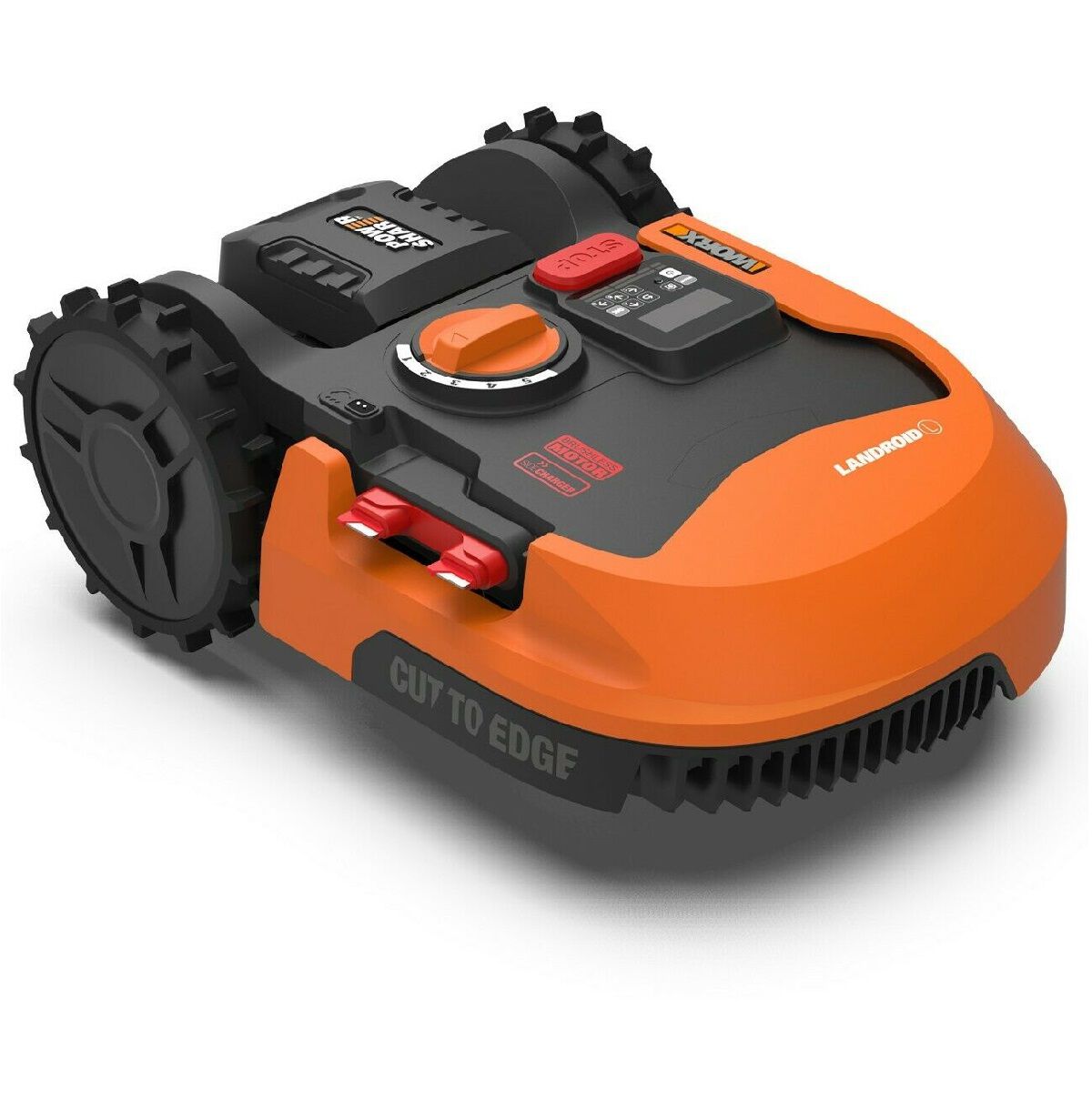 WORX 20V LANDROID ROBOTIC LAWN MOWER 1,000M2, DEDICATED APP,CUT TO EDGE TECHNOLOGY, , scaau_hi-res