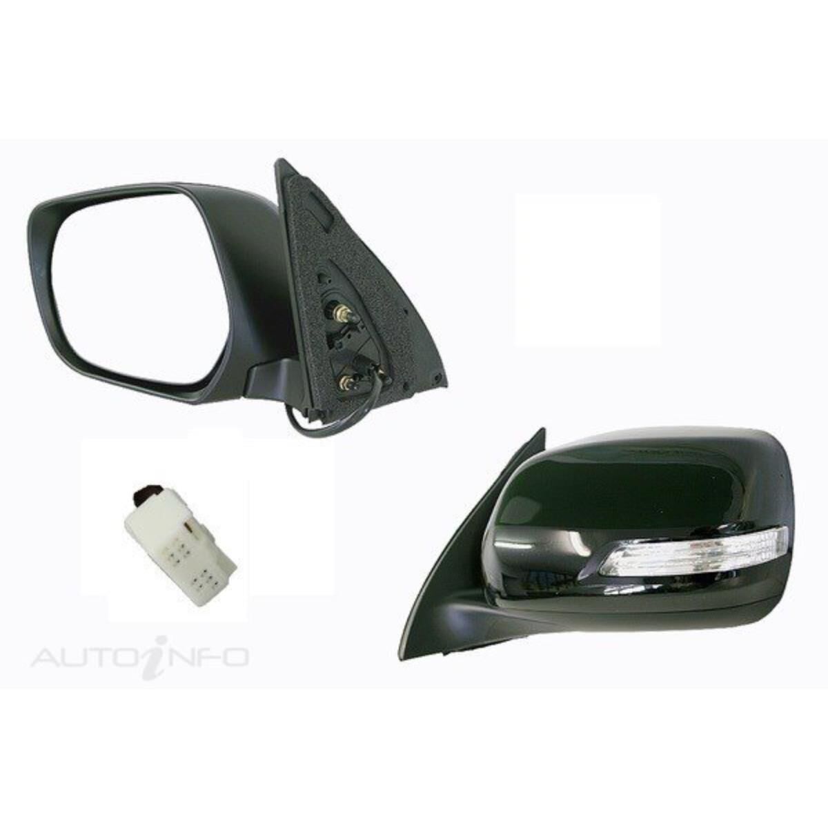 TOYOTA PRADO  J150  10/2009 ~ ONWARDS  ELECTRIC DOOR MIRROR  LEFT HAND SIDE  WITH FOLDING, , scaau_hi-res