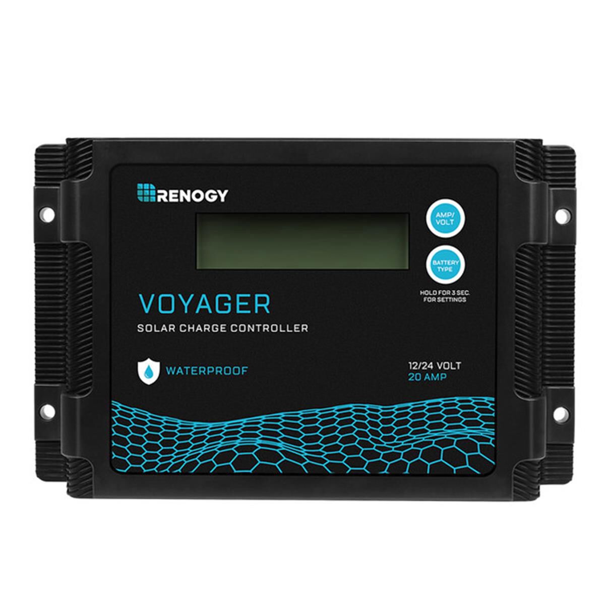 NEW EDITION VOYAGER 10A PWM WATERPROOF SOLAR CHARGE CONTROLLER, , scaau_hi-res