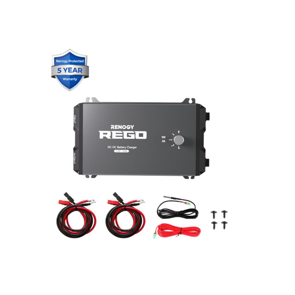 REGO 12V 60A DC-DC BATTERY CHARGER, , scaau_hi-res