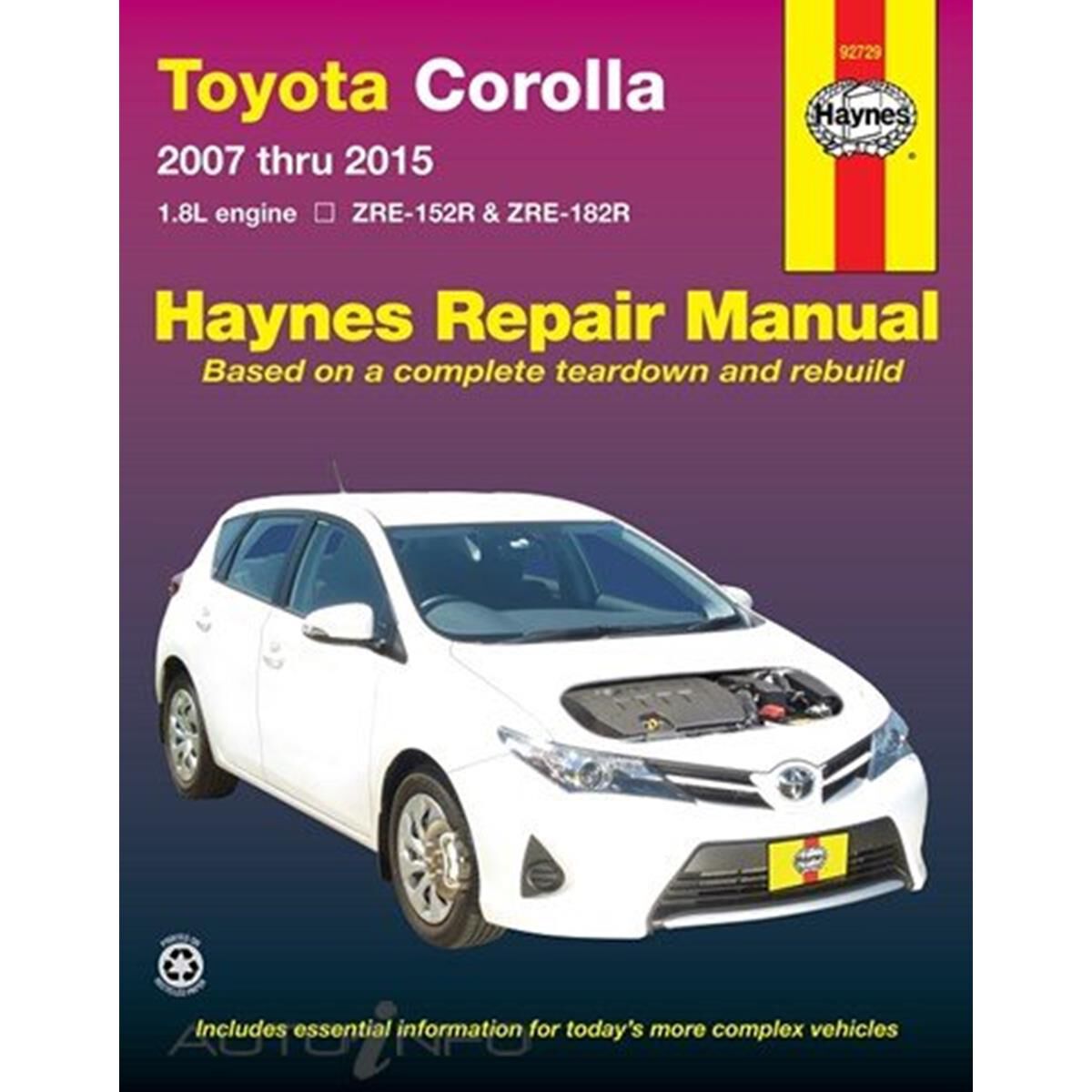 Haynes Repair Manual 2016 Lincoln Ls