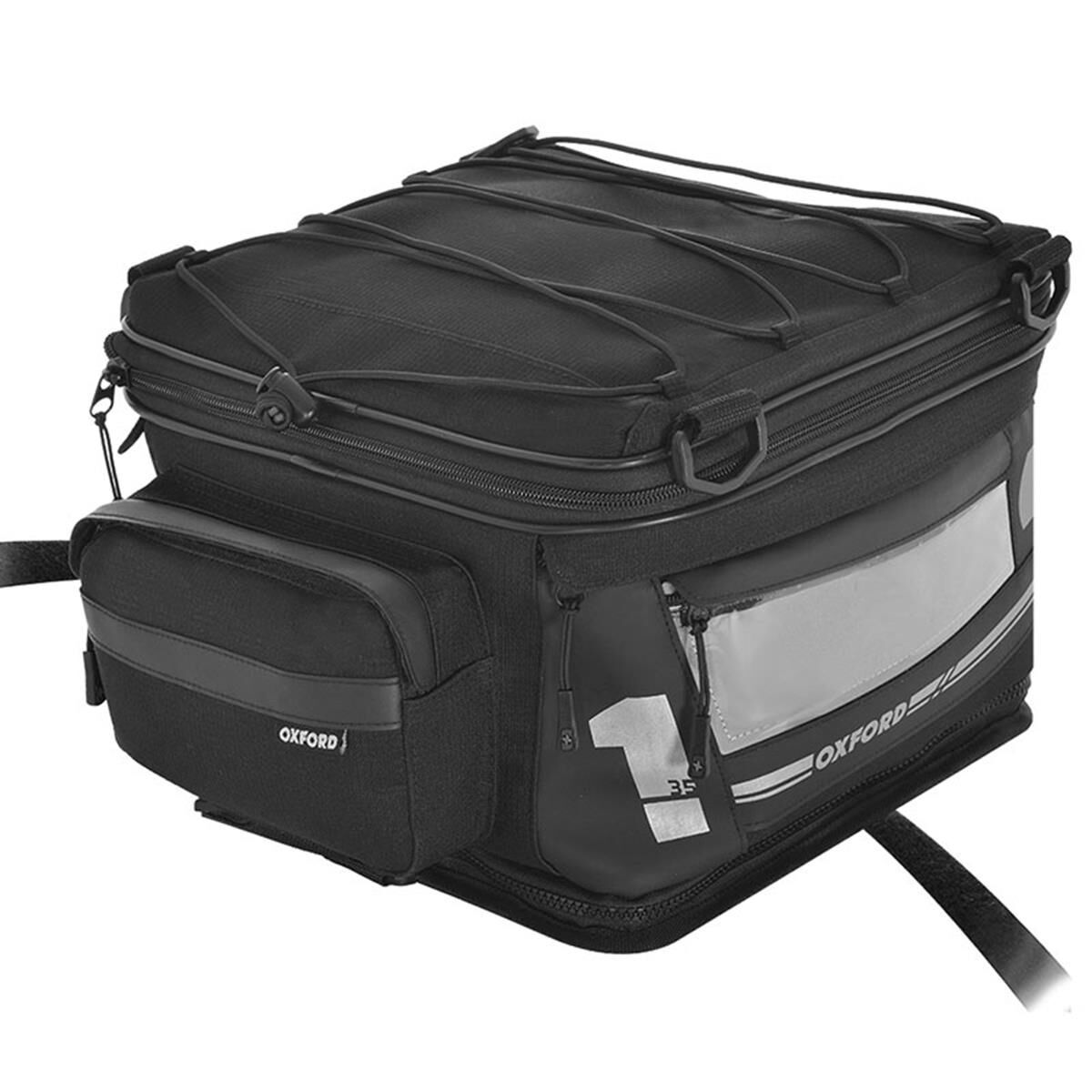 OXFORD F1 LUGGAGE T35 TAIL PACK BLK, , scaau_hi-res