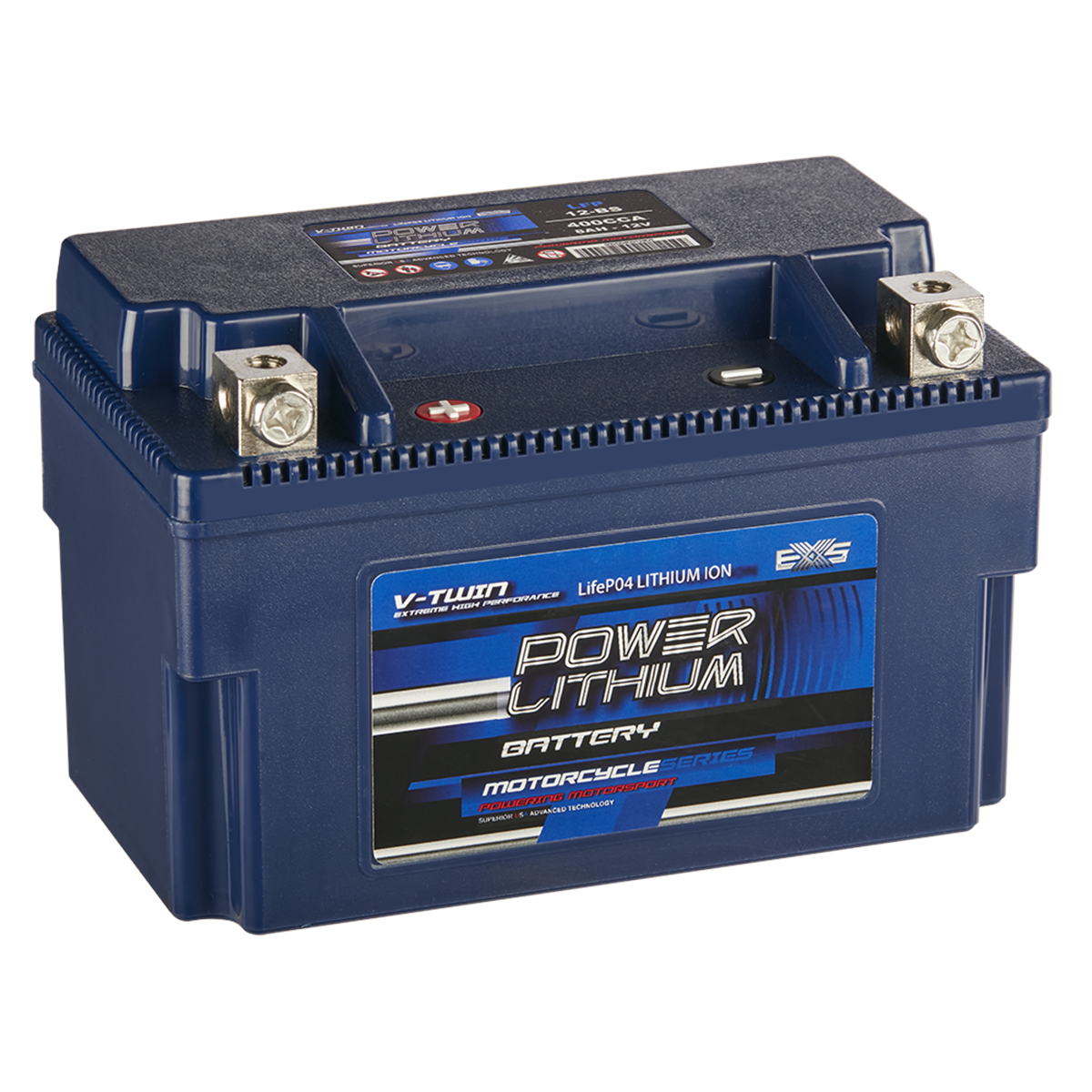 POWERCRANK LITHIUM POWERSPORTS BATTERY FP12-BS, , scaau_hi-res