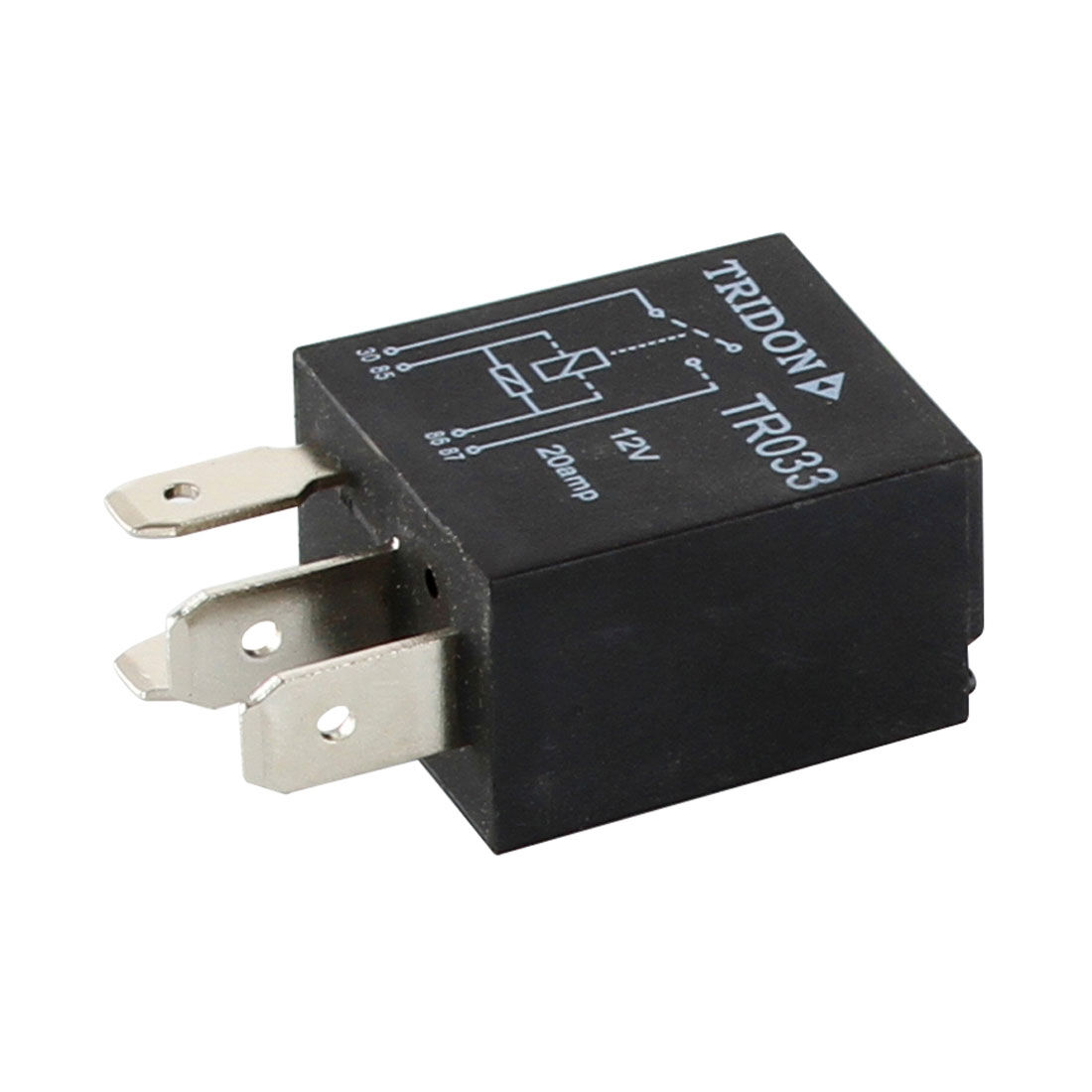 Tridon Relay - Micro, 12V 20 AMP 4 Pin, Non Outage - TR033PAC, , scaau_hi-res