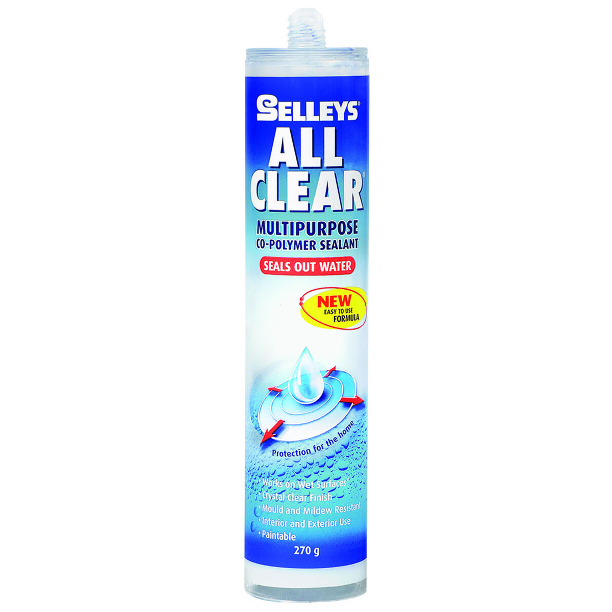 Selleys Sealant - All Clear, 260g, , scaau_hi-res