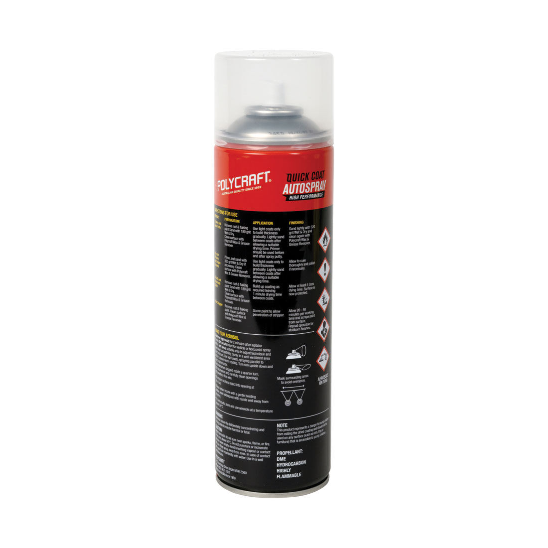 Polycraft Acrylic Gloss Clear 400g, , scaau_hi-res