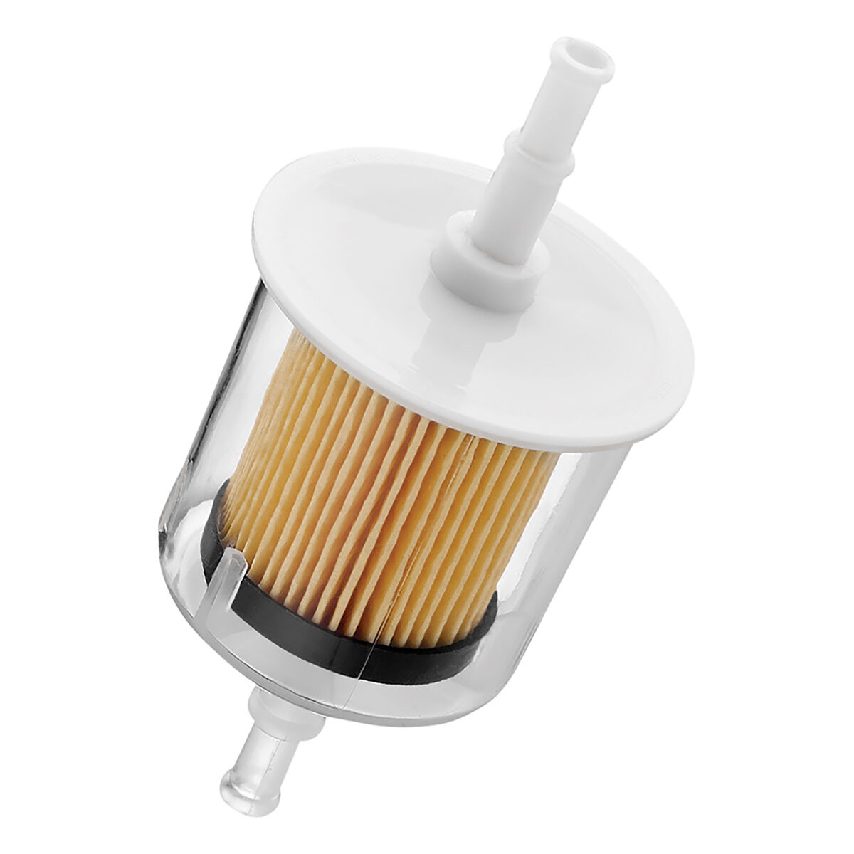 clear plastic inline fuel filter