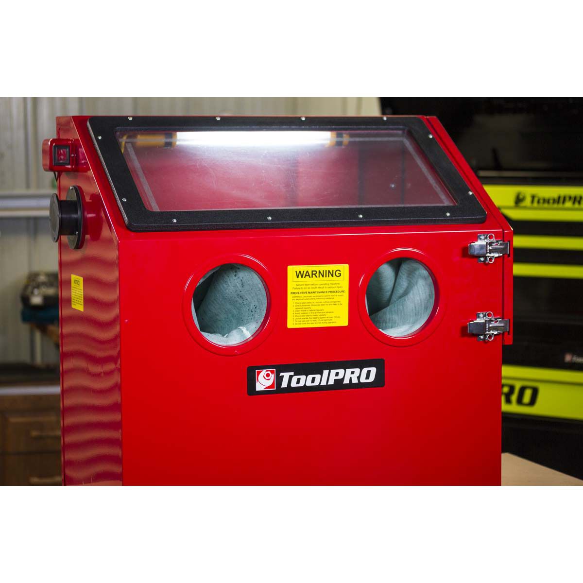 ToolPRO Sand Blasting Cabinet 100 Litre, , scaau_hi-res