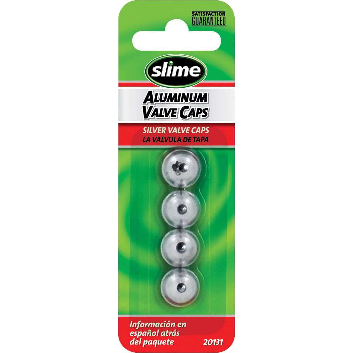 Slime Valve Caps - Anodized, Silver, 4 Piece, , scaau_hi-res