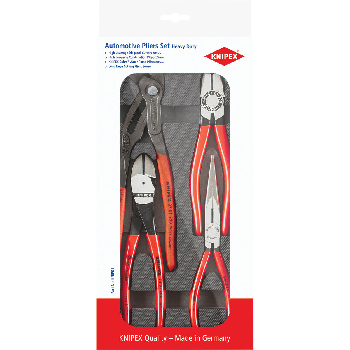 ToolPRO Locking Pliers Long Nose 215mm