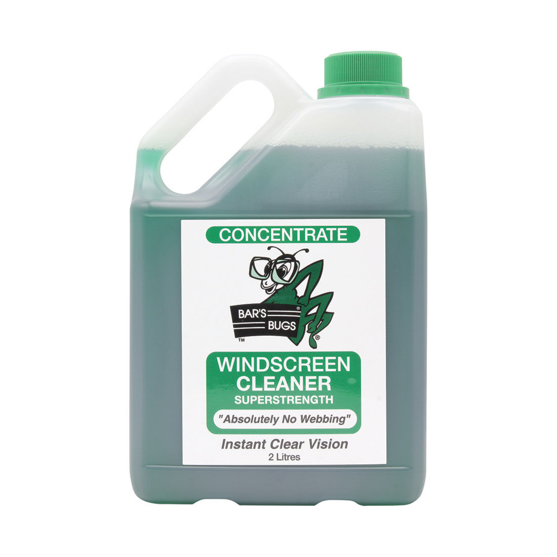 Bar's Bugs Windscreen Cleaner Concentrate 2 Litre, , scaau_hi-res