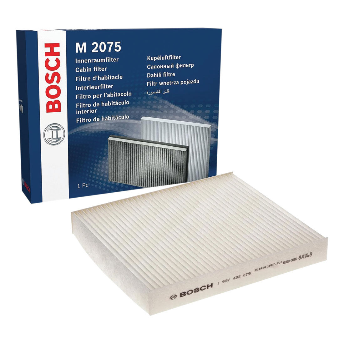 Bosch Standard Particle Cabin Air Filter - M 2075, , scaau_hi-res