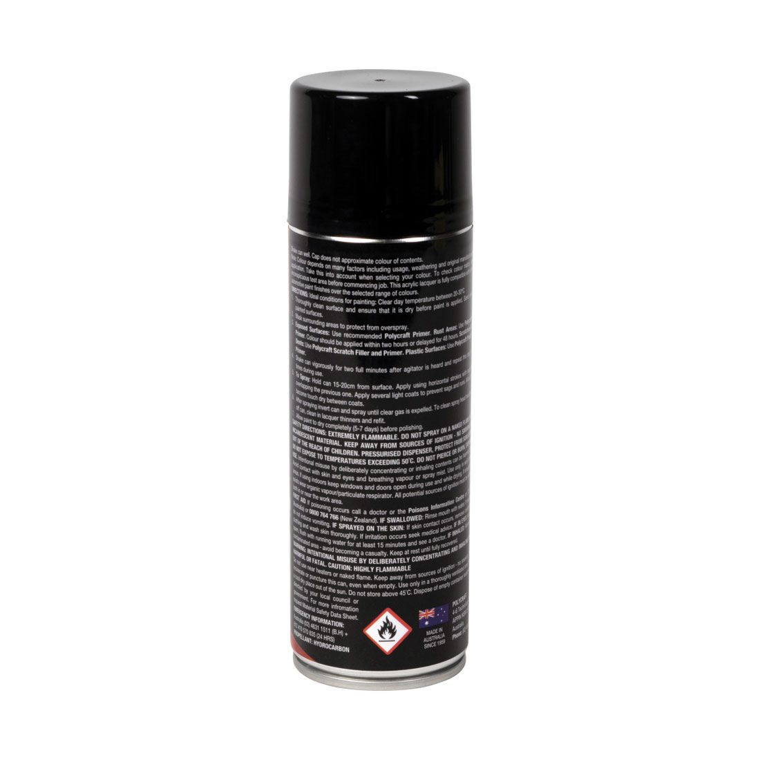 Polycraft Touch Up Paint Gloss Black - DS105 150g, , scaau_hi-res