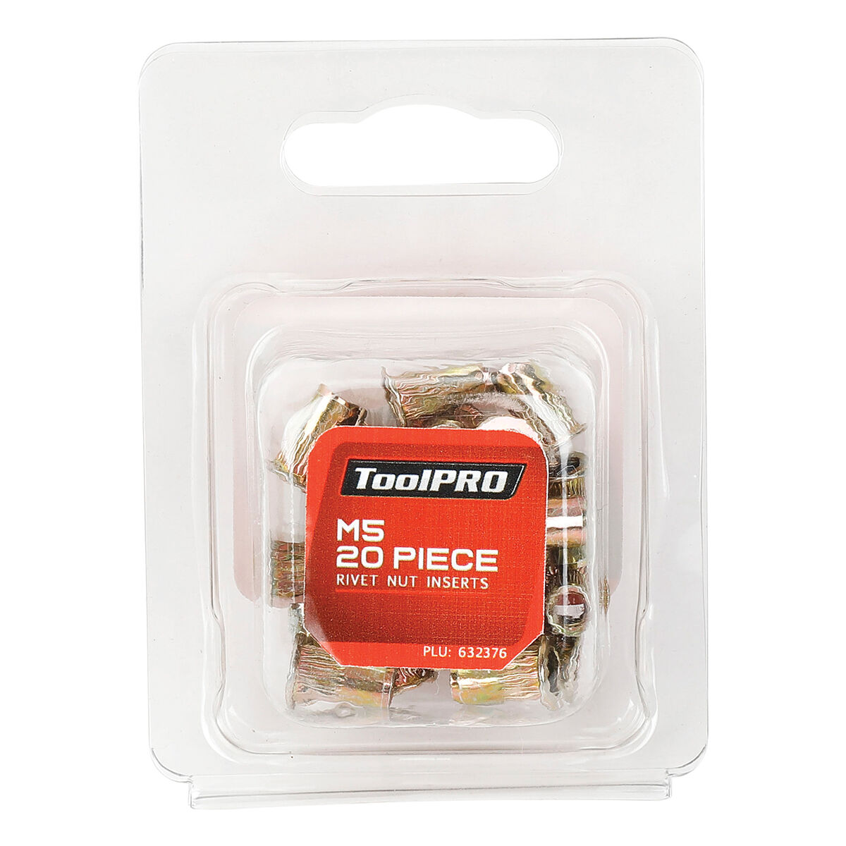 ToolPRO Rivet Nut Inserts M5 20 Piece, , scaau_hi-res