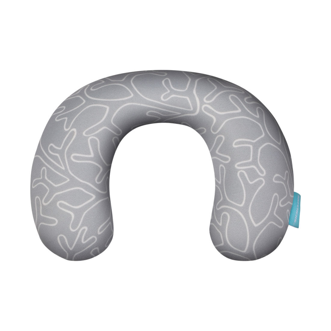 Skechers Kids Neck Pillow Light Grey, , scaau_hi-res