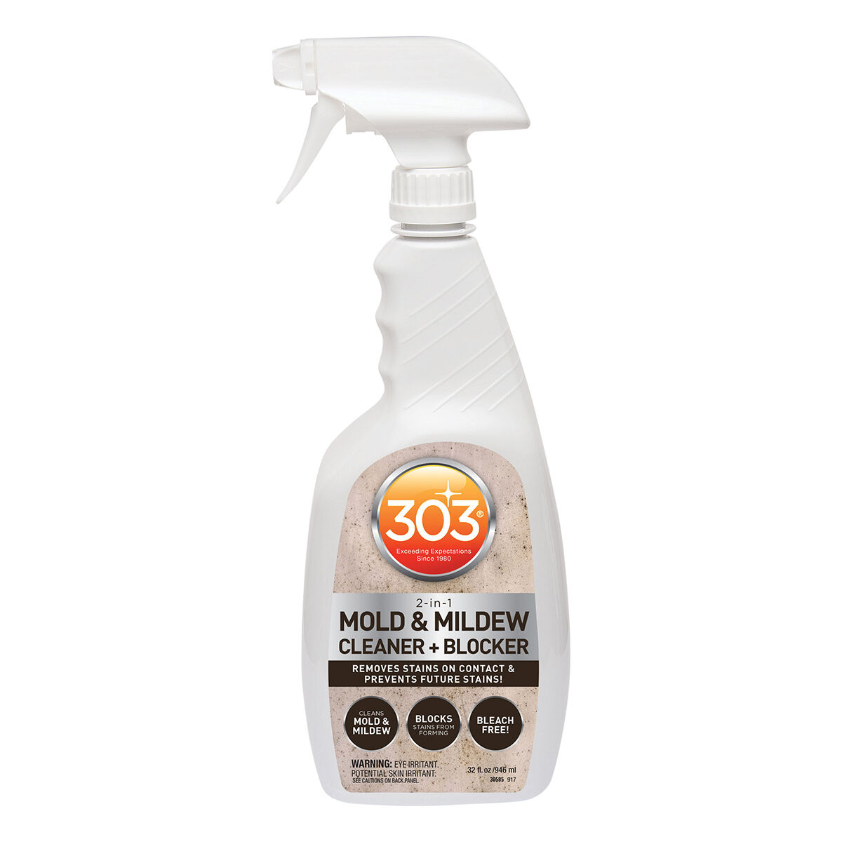 303 Marine Mould & Mildew Cleaner + Blocker 946ml, , scaau_hi-res