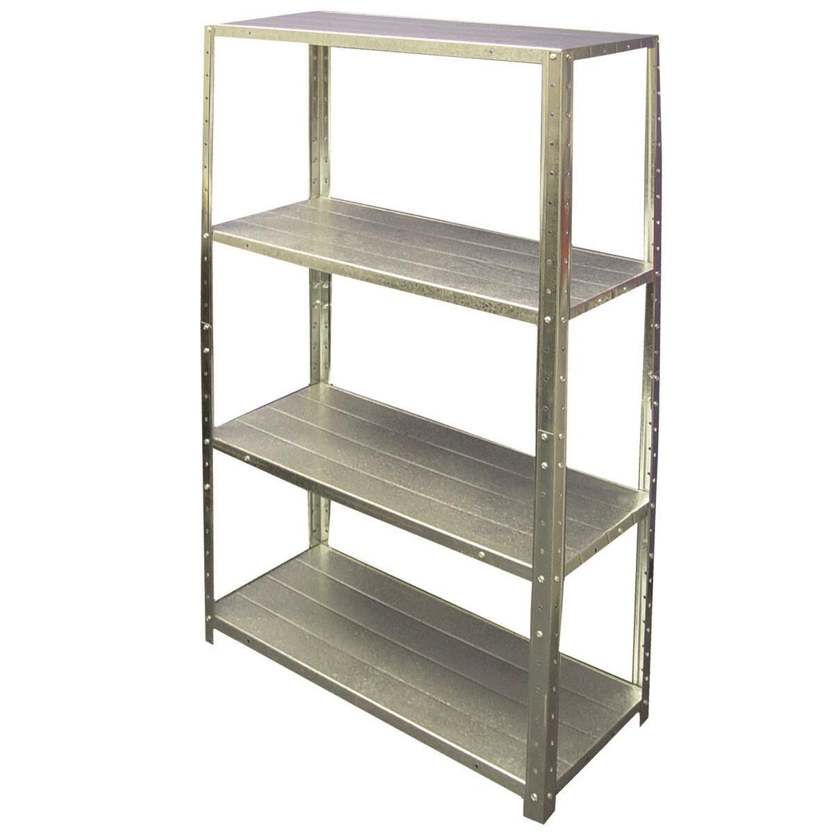 SCA 4 Shelf Unit Galvanised, , scaau_hi-res