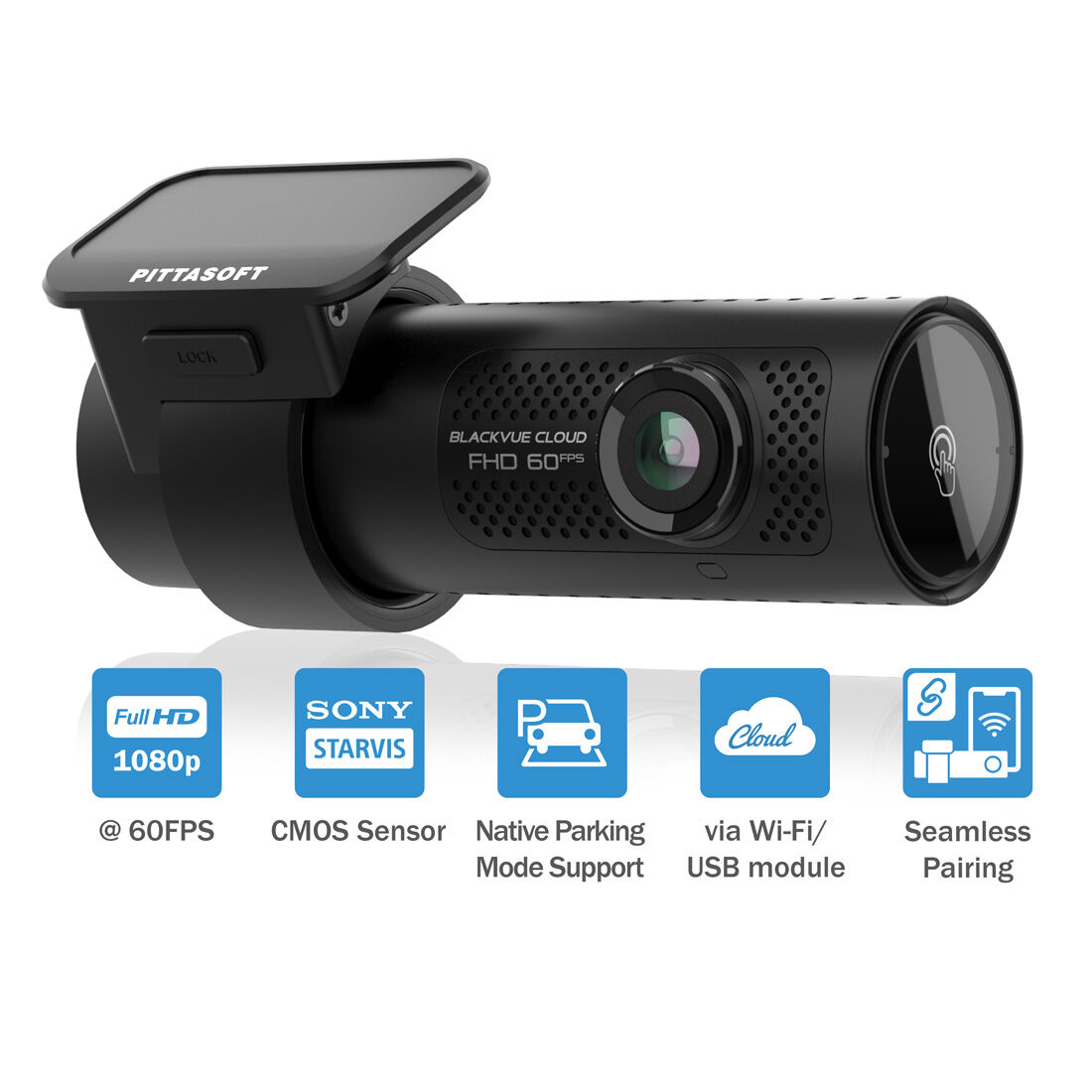 BlackVue 1080P FHD Dash Cam DR770X-2CH-64, , scaau_hi-res