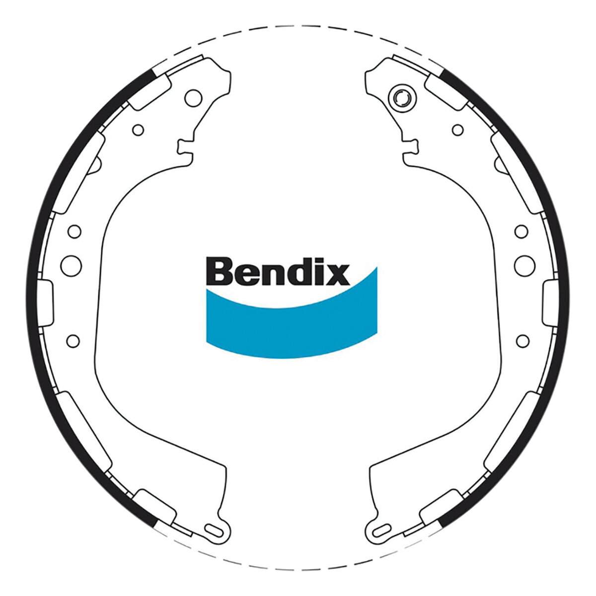 Bendix Brake Shoes - BS1726, , scaau_hi-res