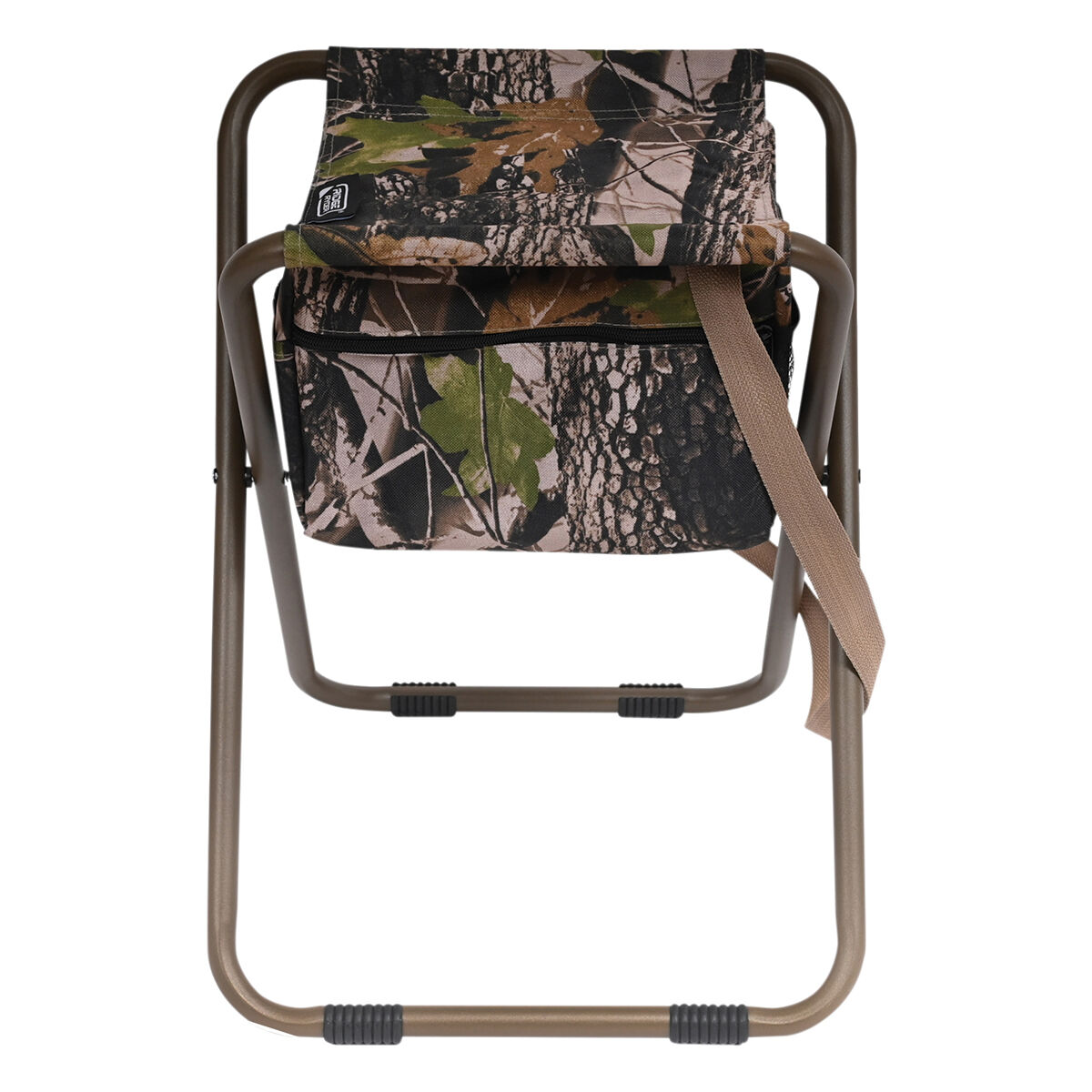 Ridge Ryder Camouflage Folding Stool with Storage, , scaau_hi-res