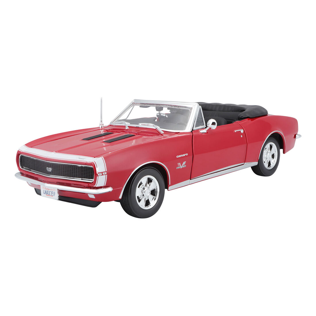 Maisto Die Cast 1967 Chevrolet Camaro SS 1:18 Scale Model, , scaau_hi-res