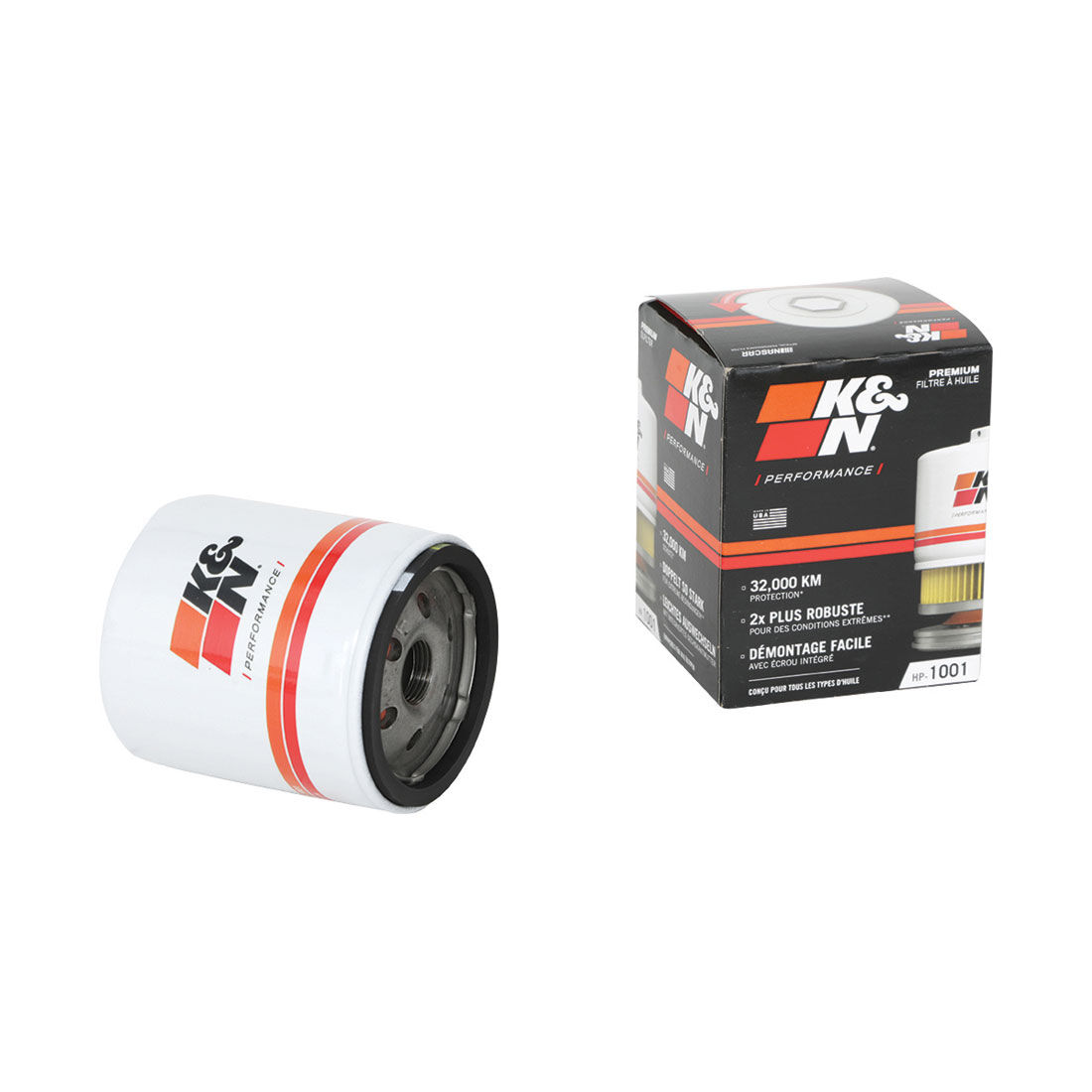 K&N Wrench Off Performance Gold Oil Filter HP-1001, , scaau_hi-res