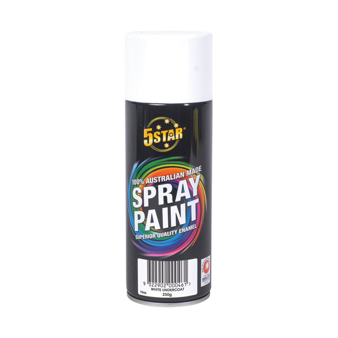 5 Star Enamel Spray Paint White Primer 250g, , scaau_hi-res