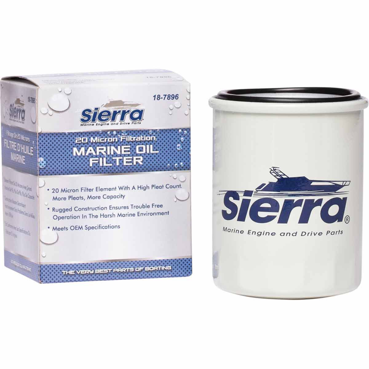 Sierra Outboard Oil Filter - S-18-7896, , scaau_hi-res