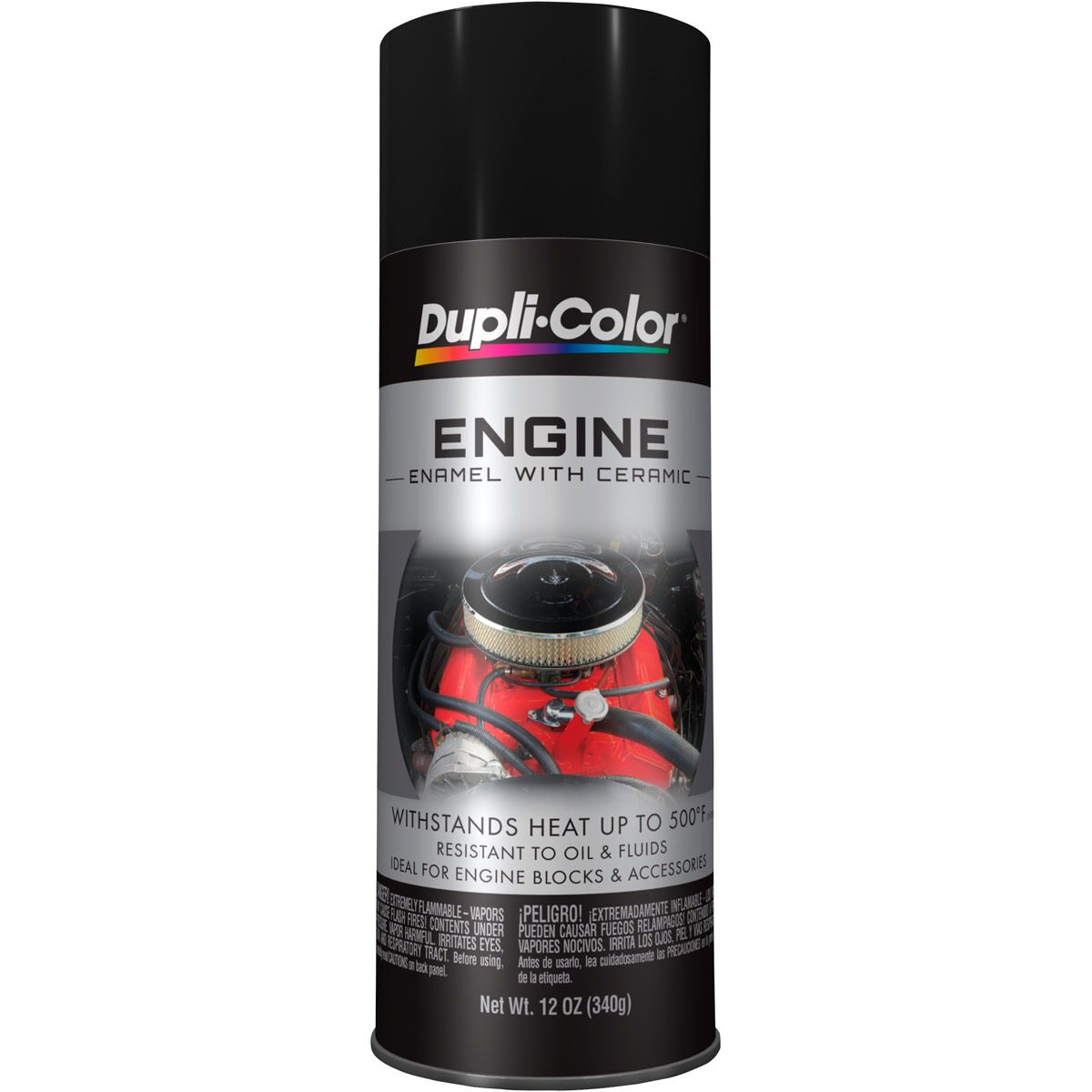 magic engine enamel aerosol black