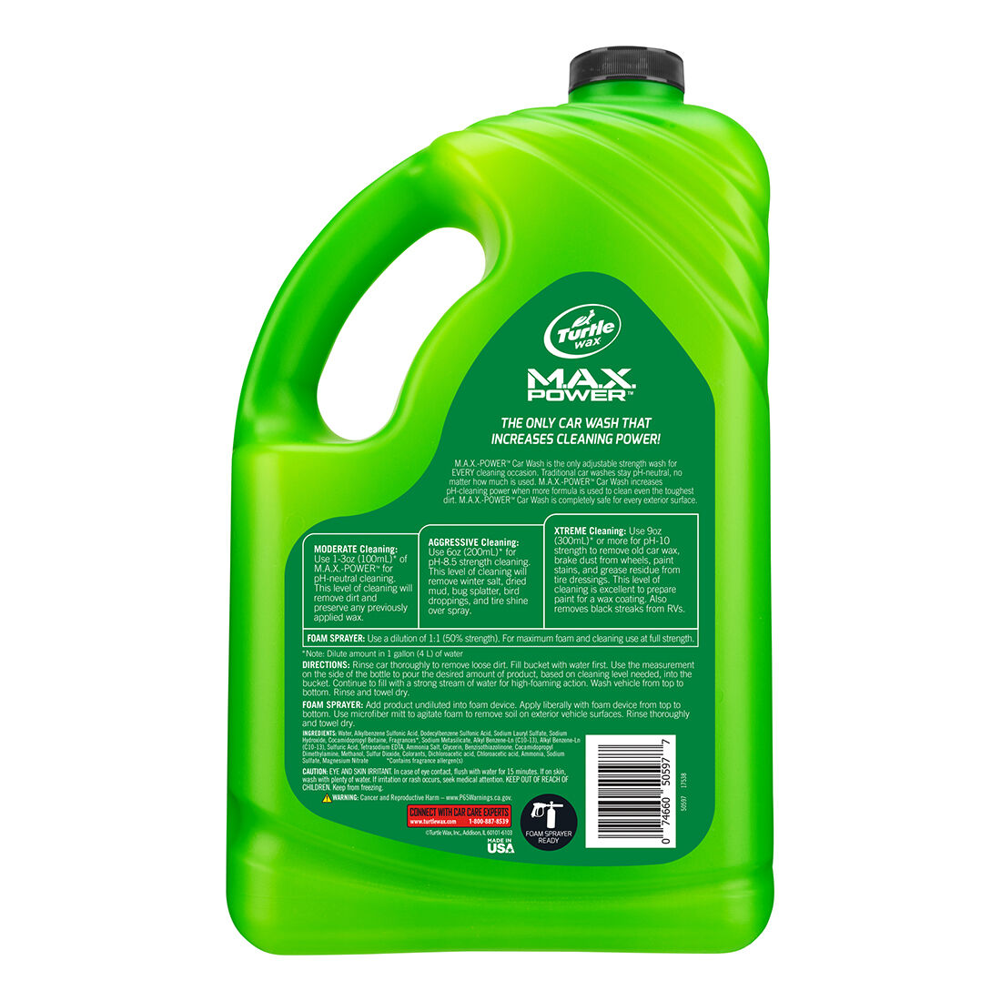 Turtle Wax Max-Power Wash 2.95 Litre, , scaau_hi-res