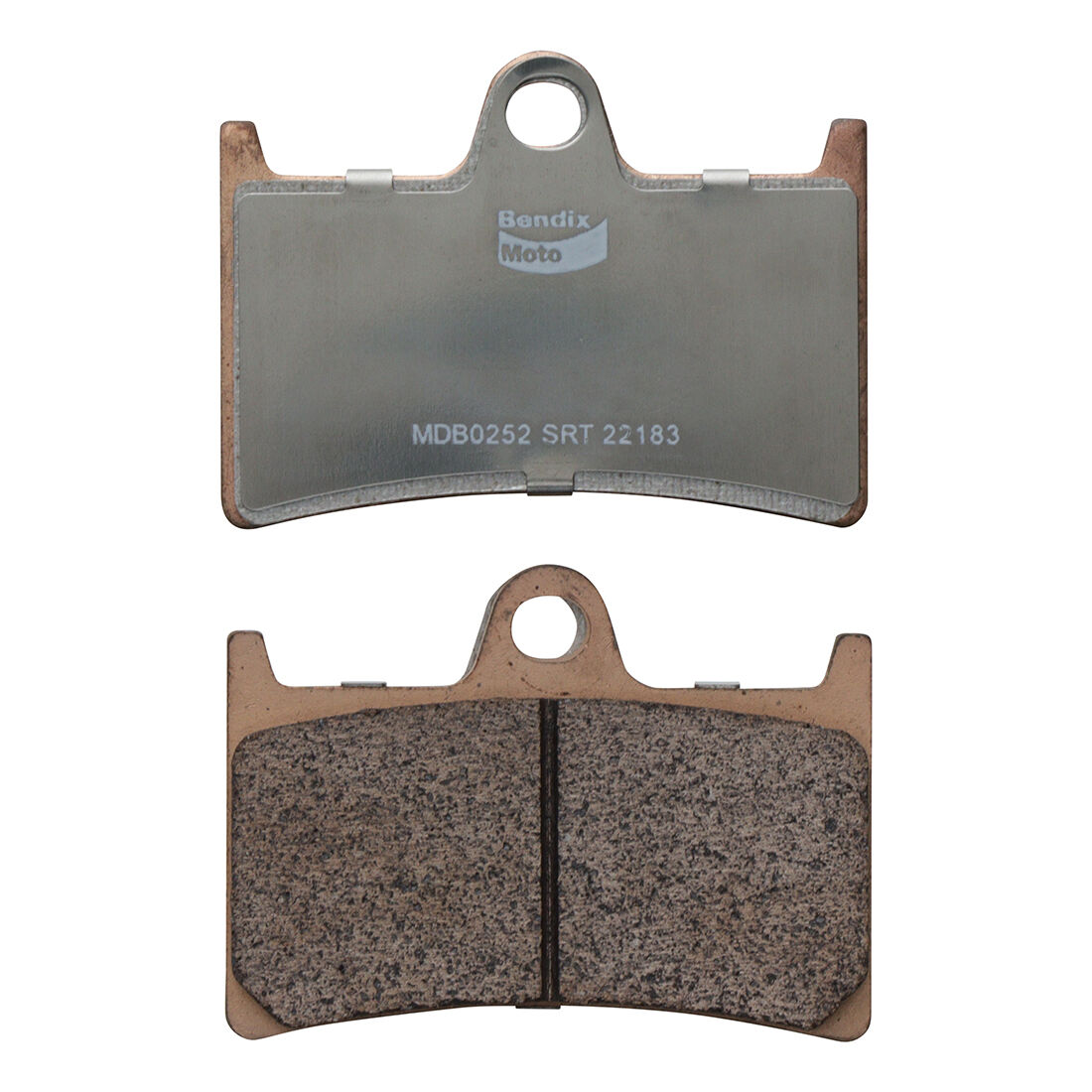 Bendix Street Road Track Motorcycle Disc Brake Pads - MDB0252-SRT, , scaau_hi-res