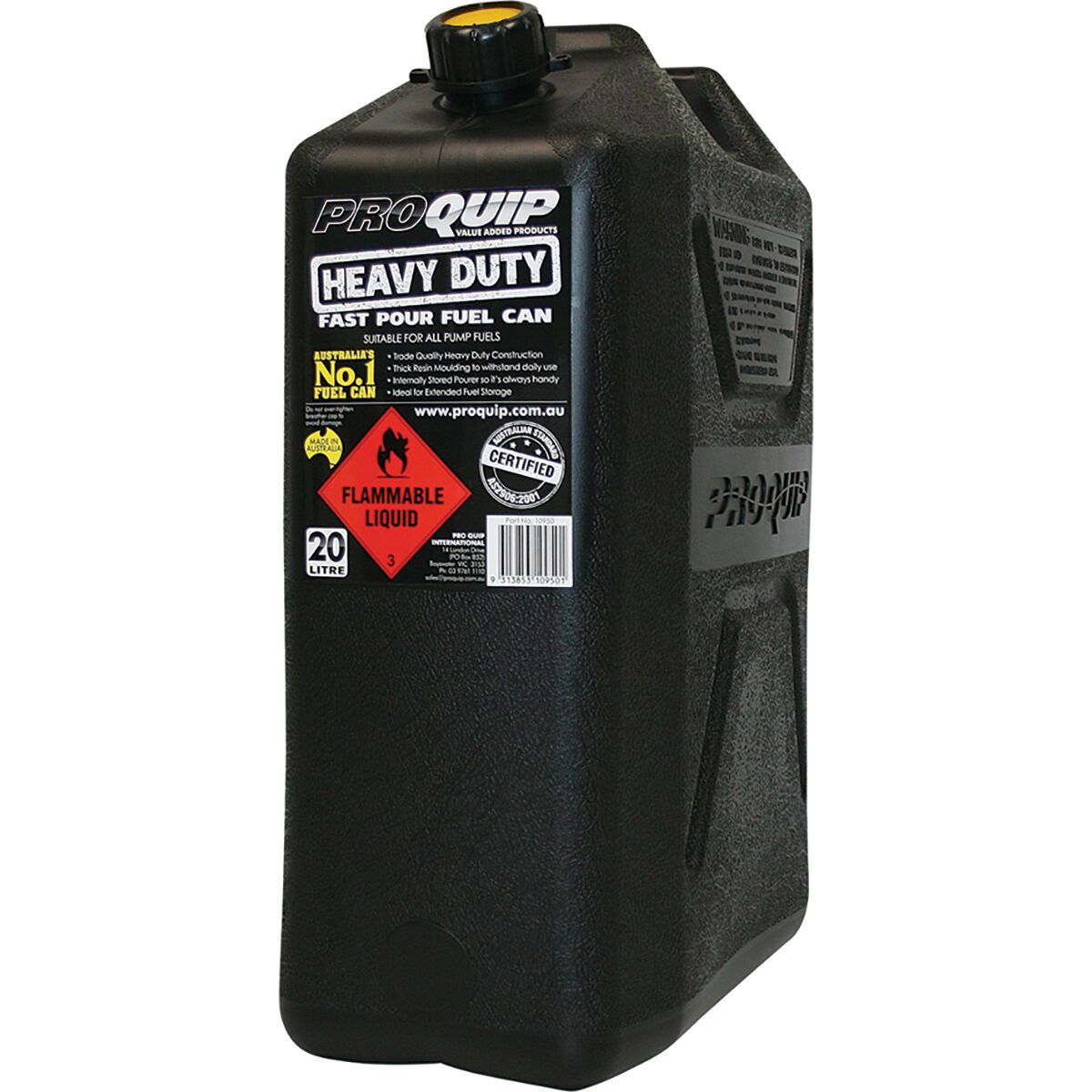 Pro Quip Heavy Duty Fuel Can 20L, , scaau_hi-res