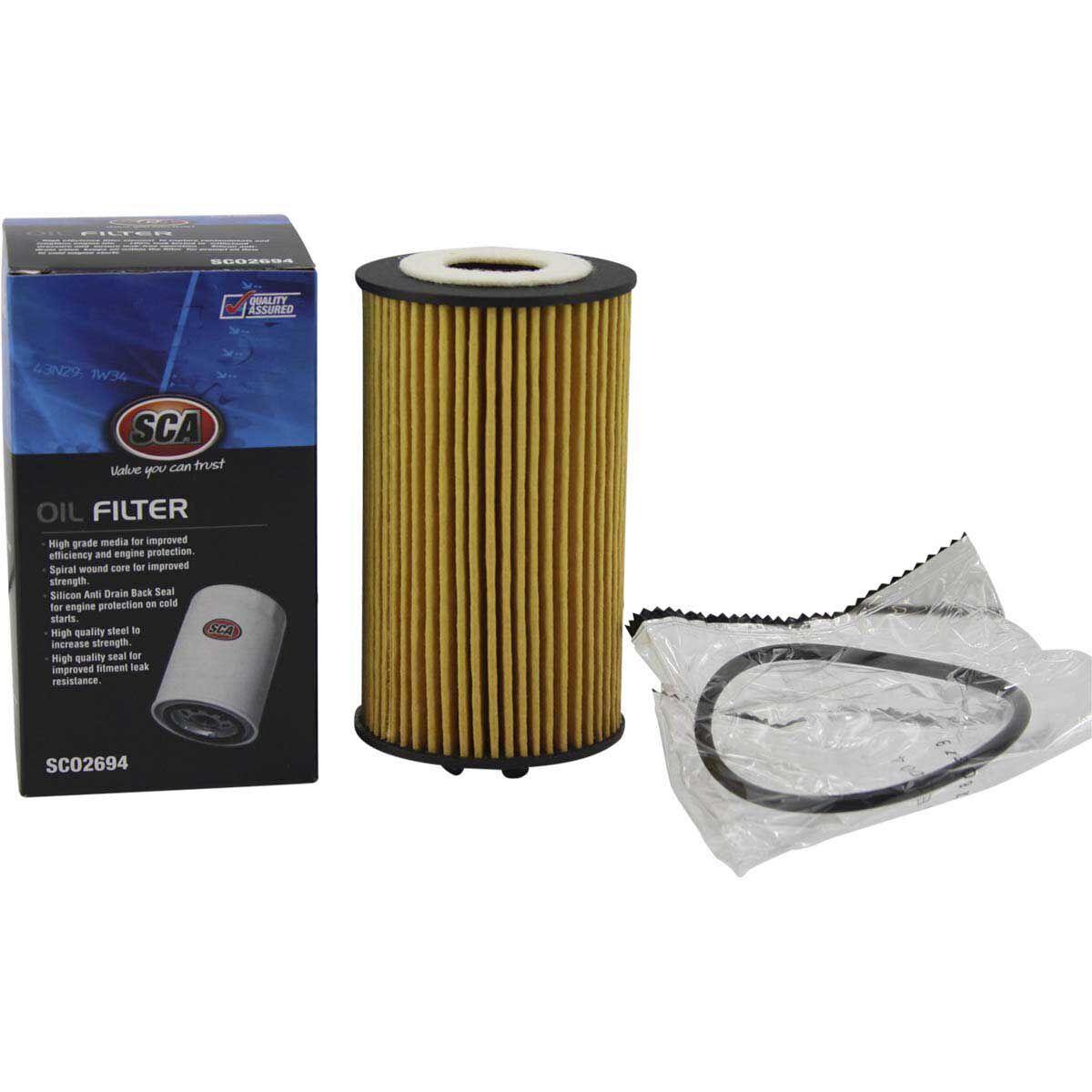 SCA Oil Filter SCO2694 (Interchangeable with R2694P), , scaau_hi-res